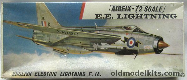 Airfix 1/72 English Electric Lightning F-1A, 290 plastic model kit
